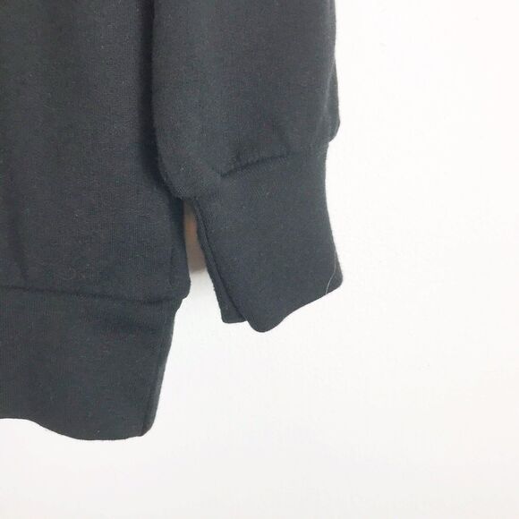 DC Comics Batman Sweatshirt Sequin Pullover Black Gold Small Unisex L/S Top Thin - Picture 7 of 9